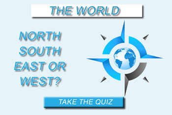 Take our fun quiz for North, South, East or West